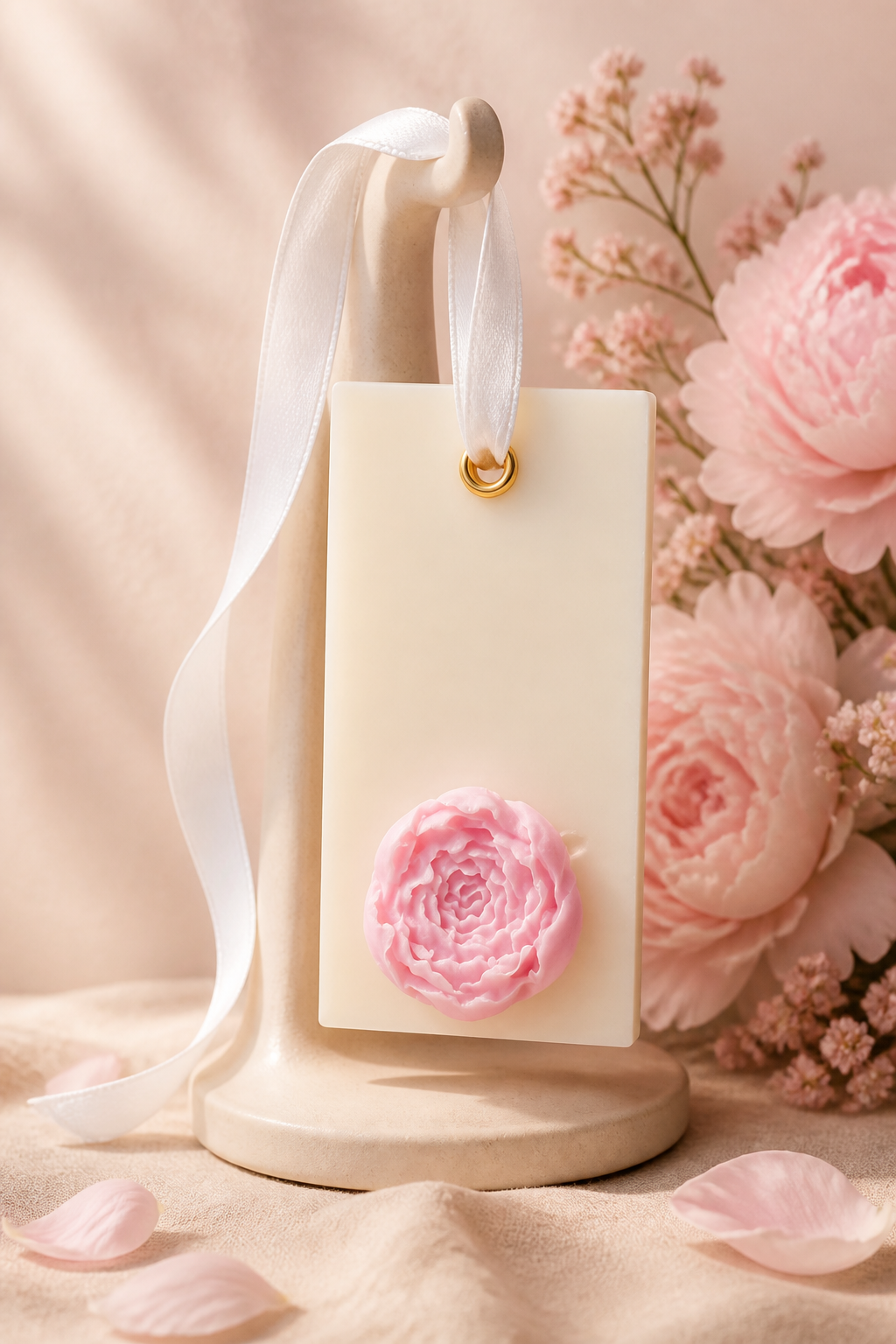 Tablette parfumée Rose vanillée