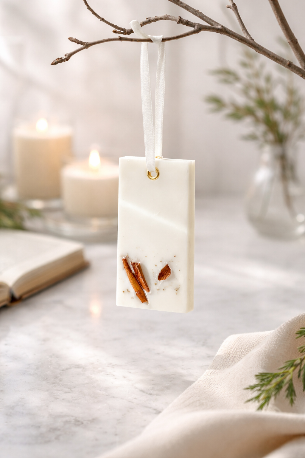 Tablette parfumée bois de oud à la cire de soja 